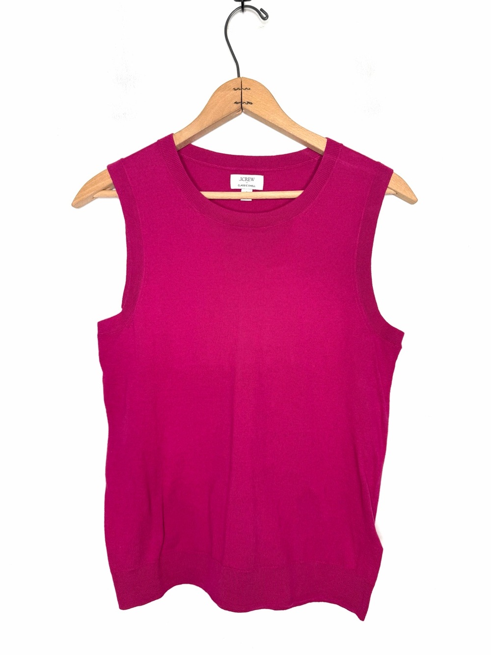 J. Crew Classic Sweater Shell Sleeveless Lightweight Pink Size Small NWOT